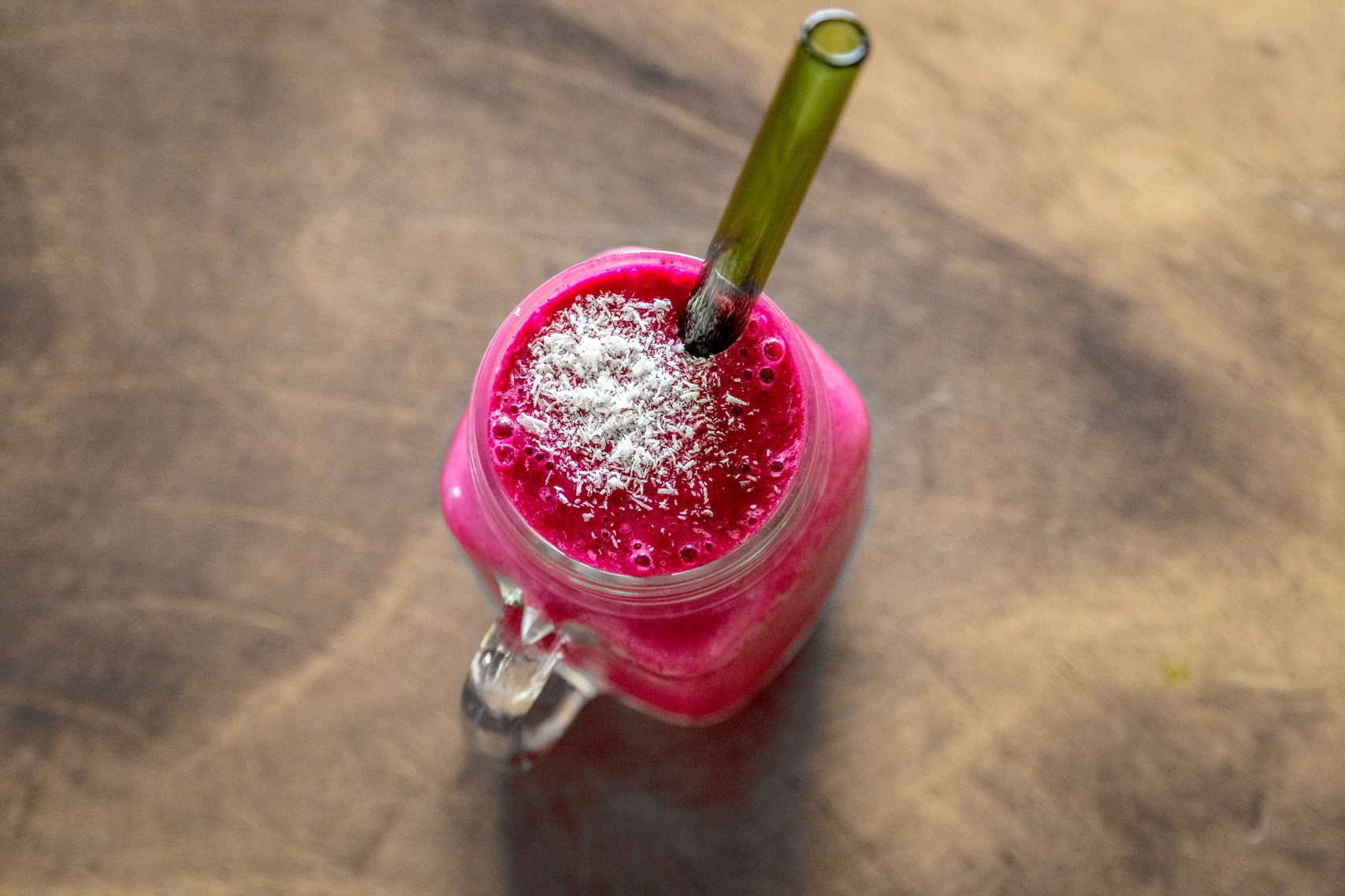 Canva Pink smoothie in glass - Smoothie ovocné, či zeleninové 1/1